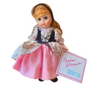 Vintage Madame Alexander Doll 8” Goldilocks “497